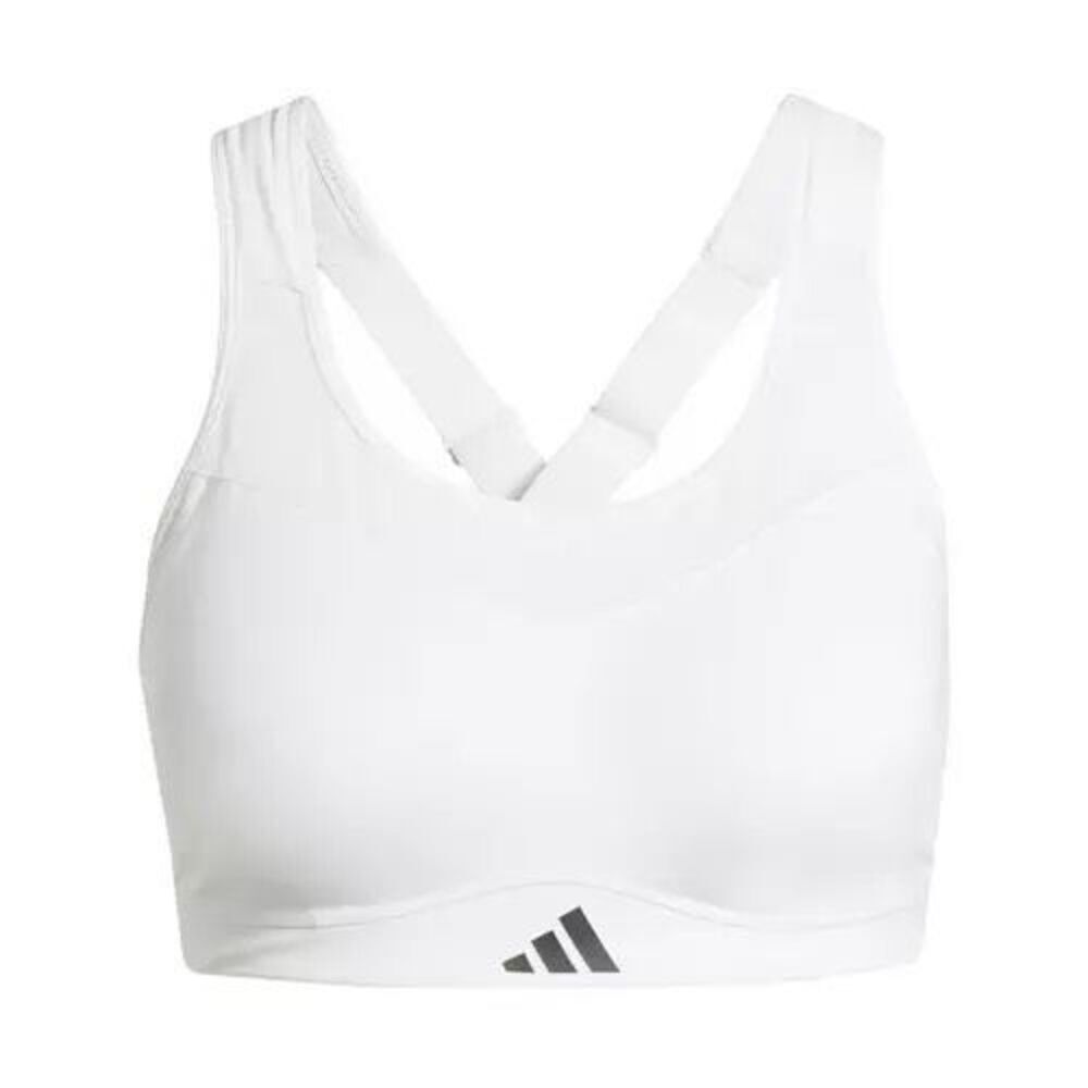 Adidas TLRD Impact Training High Support Sports Bra White XLAB